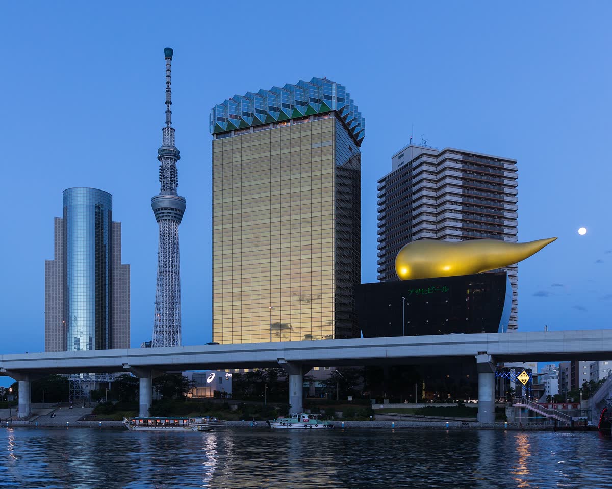 Tokyo Skytree seen from Asakusa
